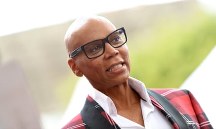 RuPaul is honored with star on the Hollywood Walk of Fame on March 16, 2018 in Hollywood, California