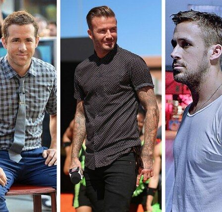 be attractive to women, tips for men to look instantly more attractive, rolled sleeves, ryan reynolds rolled sleeves, david beckham rolled sleeves, ryan gosling rolled sleeves