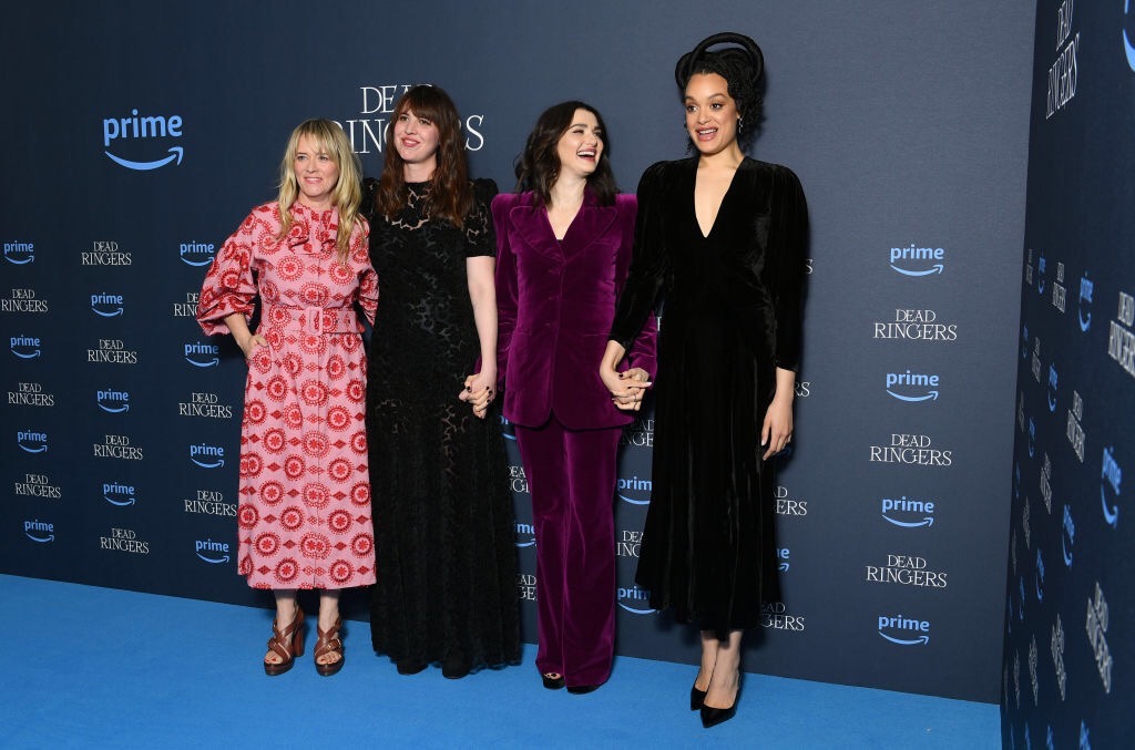 Edith Bowman, Alice Birch, Rachel Weisz, and Britne Oldford, arriving for a special screening for the new Amazon Original series Dead Ringers, at BFI Southbank in London.