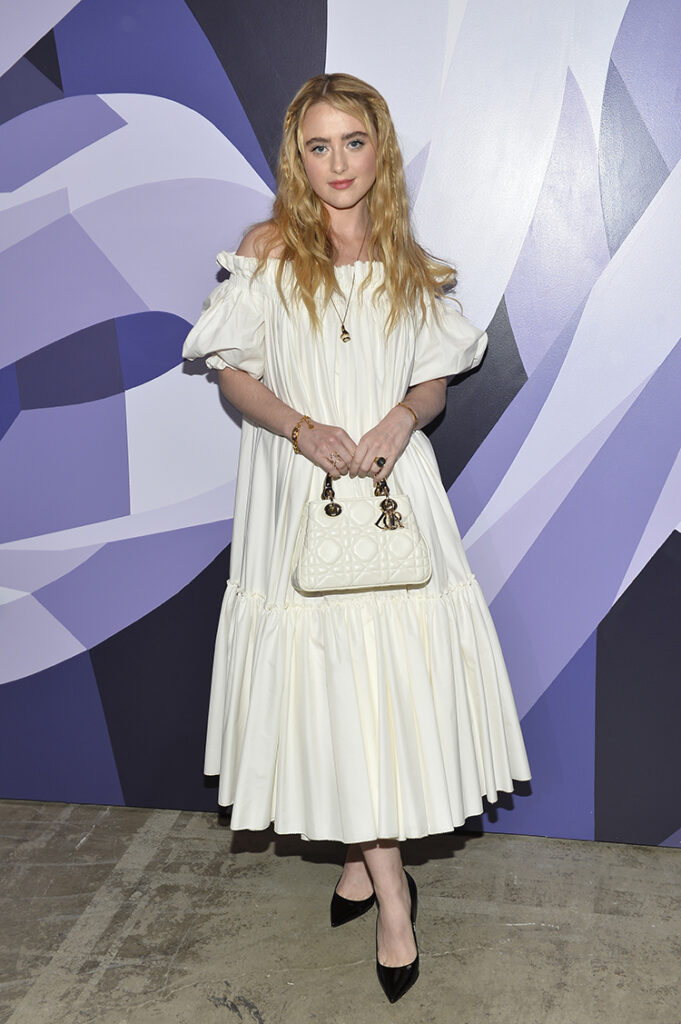 Kathryn Newton attends Dare In Gris Dior The Grey Zone Opening