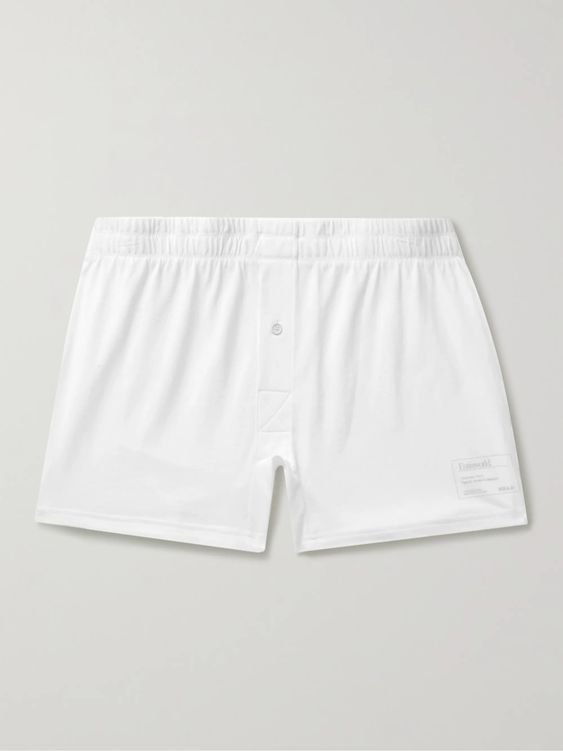ENTIREWORLD Type B Version 2 Slim-Fit Organic Cotton-Jersey Boxer Shorts
