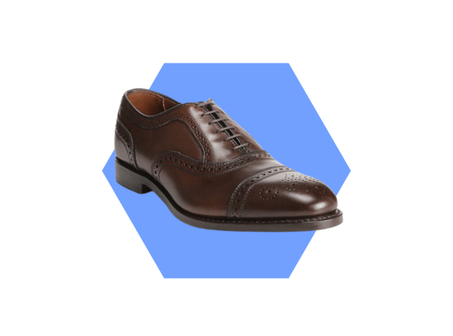 men's brown dress shoe