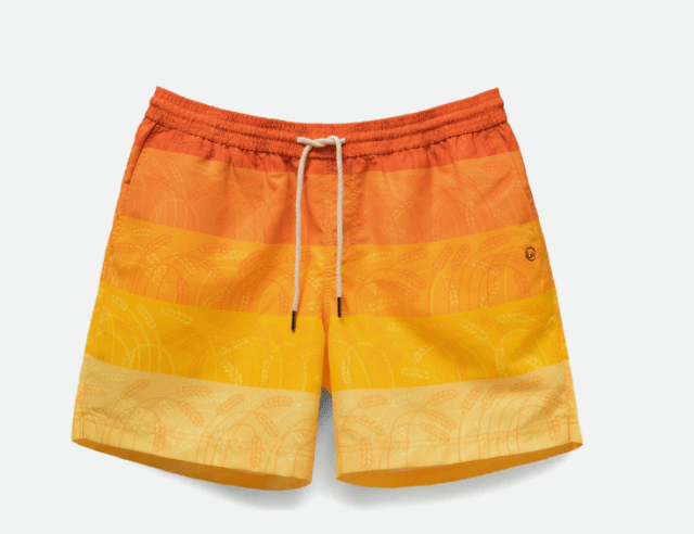 weekends at cereal sunrise swim trunks