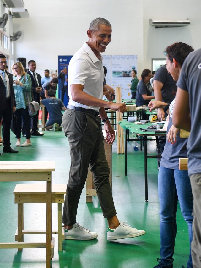Barack Obama Stan Smith sneakers