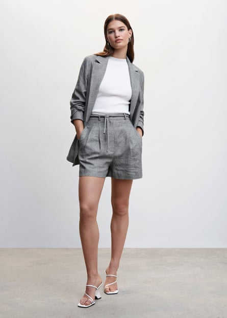 9. Grey, jacket £79.99, and shorts £35.99, mango.com 