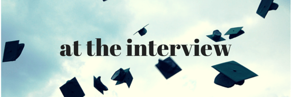 interview tips for college grads