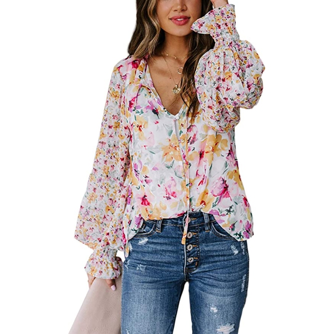 SHEWIN Floral Top