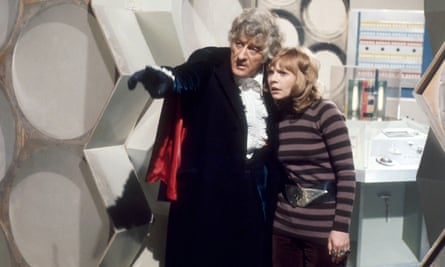 Jon Pertwee and Katy Manning in Doctor Who