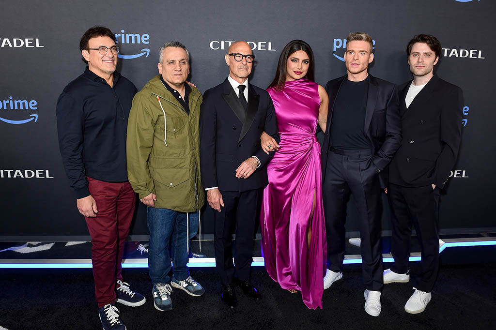 Anthony Russo, Joe Russo, Stanley Tucci, Priyanka Chopra, Citadel Los Angeles Screening 