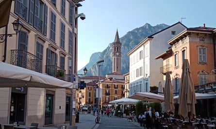 Lecco is at the south-eastern end of Lake Como.