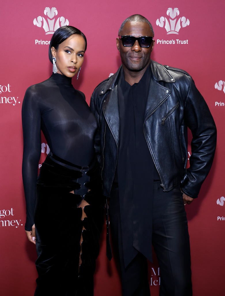 Idris Elba and Sabrina Dhowre Elba attend the Prince's Trust Gala at Cipriani South Street on April 27, 2023 in New York City.