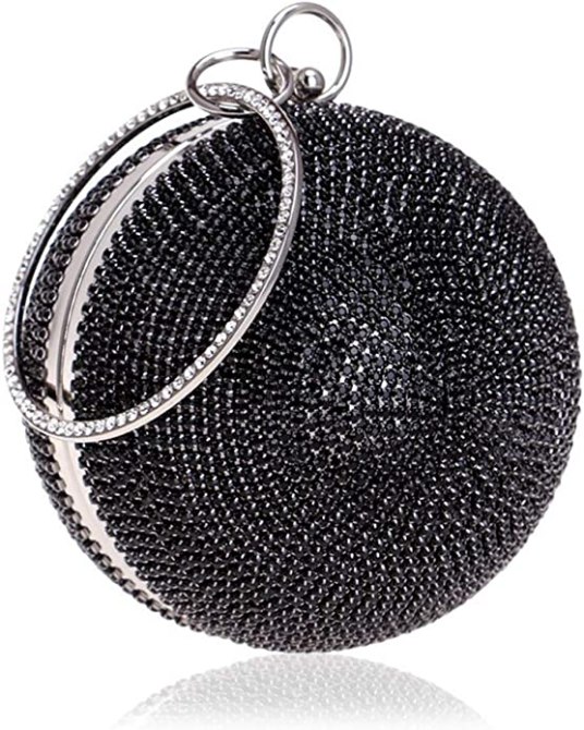 ball shape clutch purse