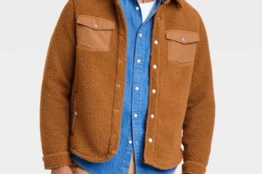 Target sherpa goodfellow snap front