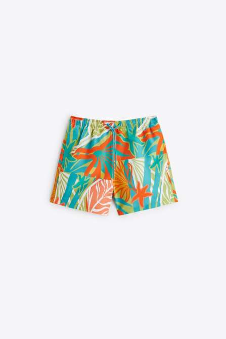Zara Tropical Print Swimsuit