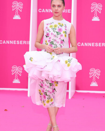 Bel Powley Wore Christopher Kane To The 6th Canneseries International Festival