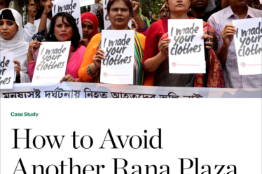 How to Avoid Another Rana Plaza | Case Study