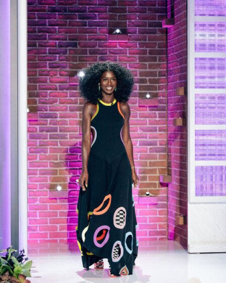 JODIE TURNER SMITH WORE CHRISTOPHER JOHN ROGERS ON THE KELLY CLARKSON SHOW