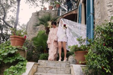 'Til Death Do Us Part Kourtney  Travis  Kourtney Travis and their guests enjoy a luxurious wedding weekend in Portofino...