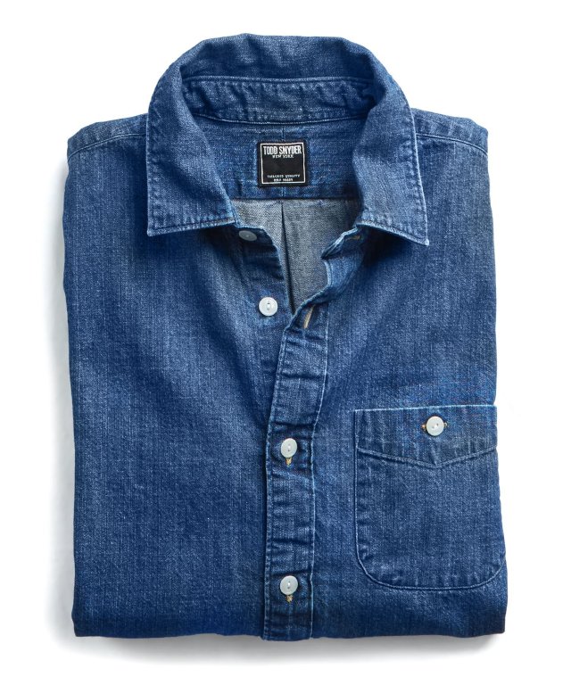 Todd Snyder denim shirt