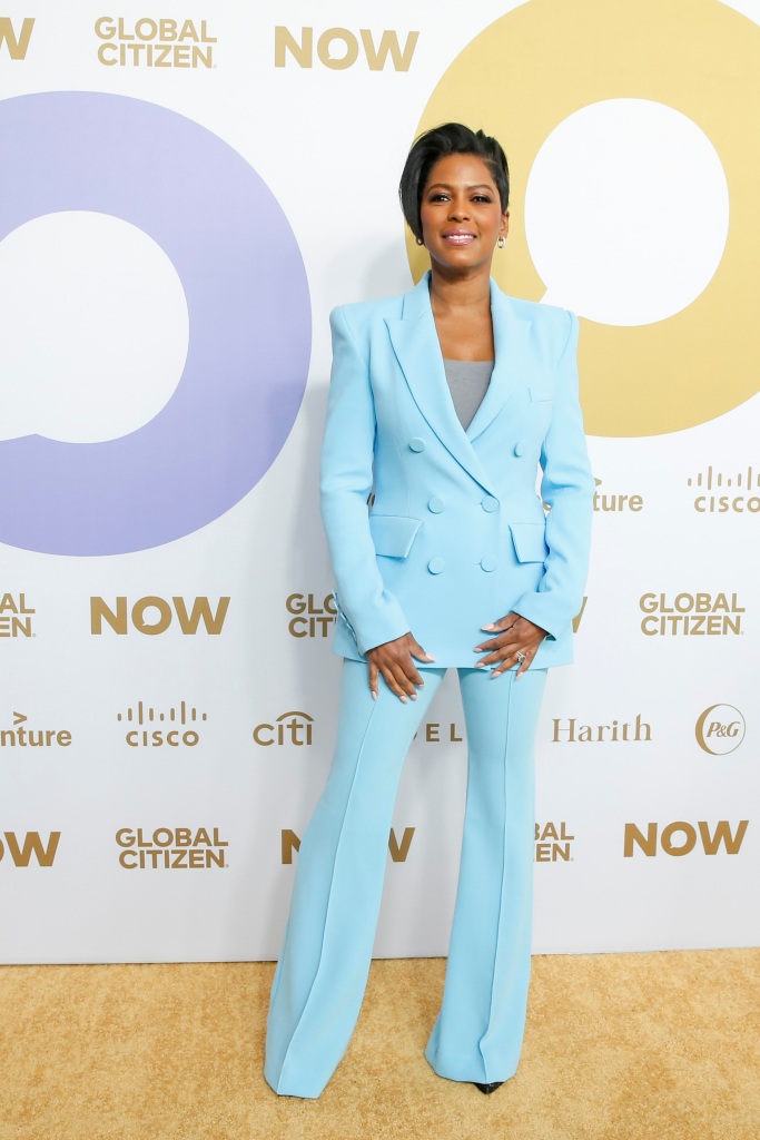 Tamron Hall attends the Global Citizen NOW Summit at The Glasshouse on April 28, 2023 in New York City.