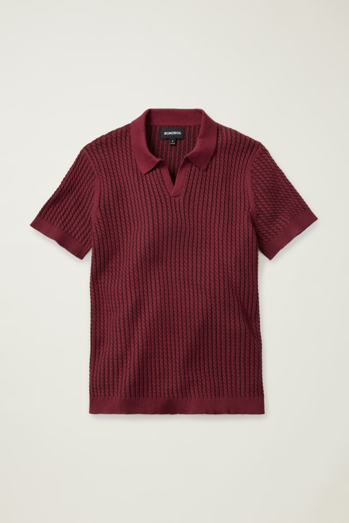 bonobossweaterpolo The 14 Coolest Mens Sweater Polos For Spring