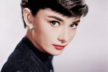 ‘It’s a variation on what we call the Audrey brow’ … Audrey Hepburn.