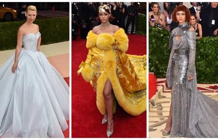 Claire Danes, Rihanna, Zendaya y muchas celebs más han destacado en su llega la Met Gala