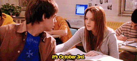 it's october 3rd, how to be happy for other people