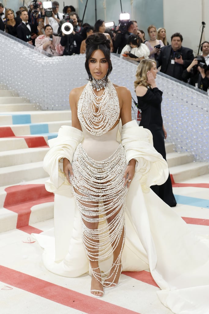 Kim Kardashian in Schiaparelli at the Met Gala 2023