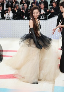 Vera Wang at the 2023 Met Gala: Karl Lagerfeld: A Line of Beauty held at the Metropolitan Museum of Art on May 1, 2023 in New York, New York.
