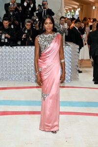 Naomi Campbell at the 2023 Met Gala: Karl Lagerfeld: A Line of Beauty held at the Metropolitan Museum of Art on May 1, 2023 in New York, New York.