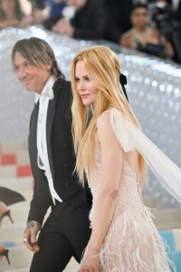 Keith Urban and Nicole Kidman at the 2023 Met Gala: Karl Lagerfeld: A Line of Beauty held at the Metropolitan Museum of Art on May 1, 2023 in New York, New York.