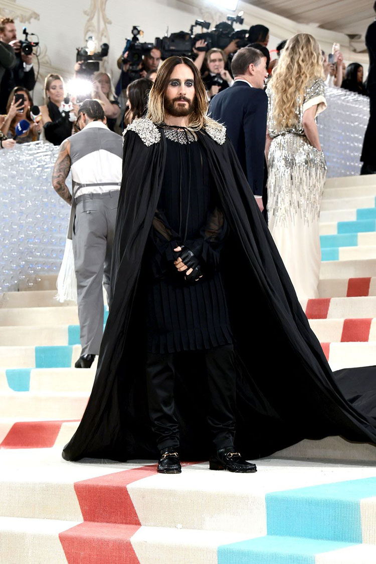 Jared Leto & Lil Nas X Served Up Choupette Cat Couture For The 2023 Met Gala