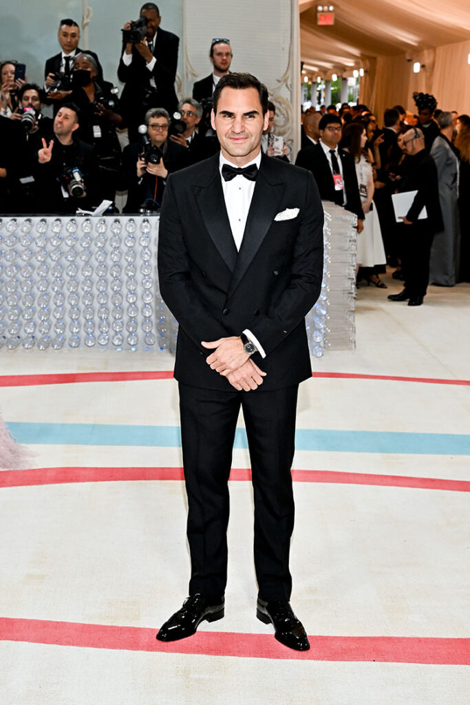 Roger Federer
Dior Men
2023 Met Gala