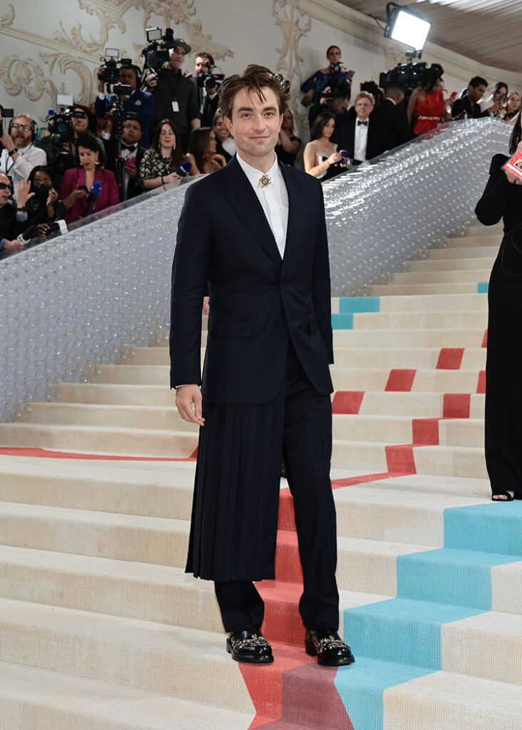 Robert Pattinson 
2023 Met Gala
Dior Men
