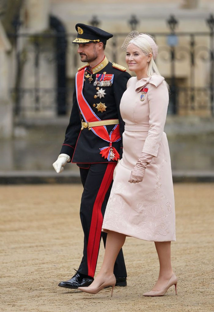 King Charles III Coronation Global Guests 

Crown Princess Mette-Marit of Norway