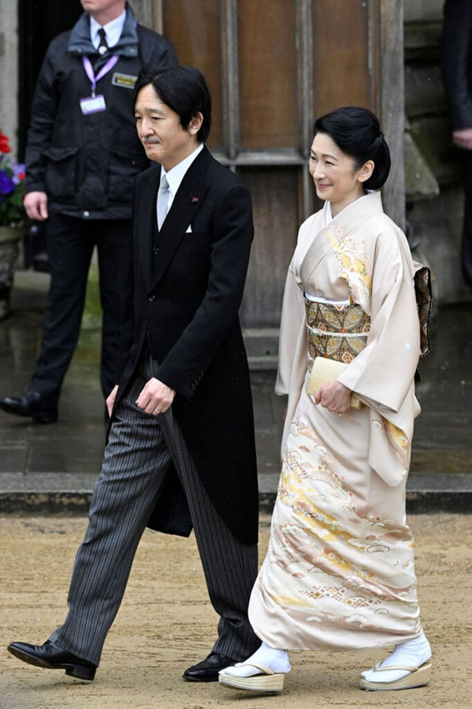 King Charles III Coronation Global Guests 

Princess Kiko of Japan