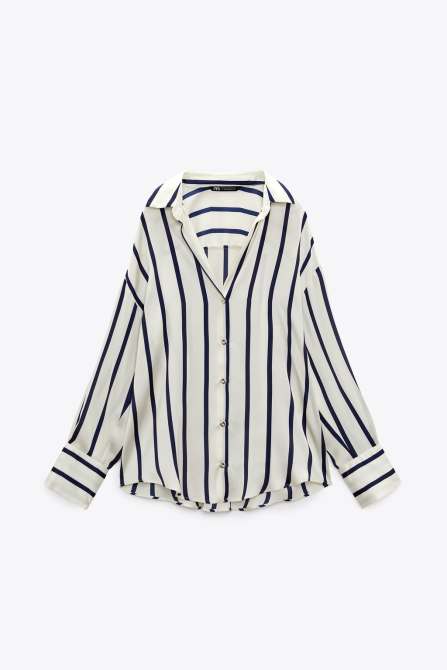 striped Zara top