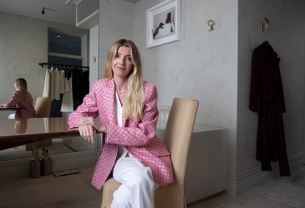 Fashion designer Maggie Hewitt, of the label Maggie Marilyn, in her store in Sydney.