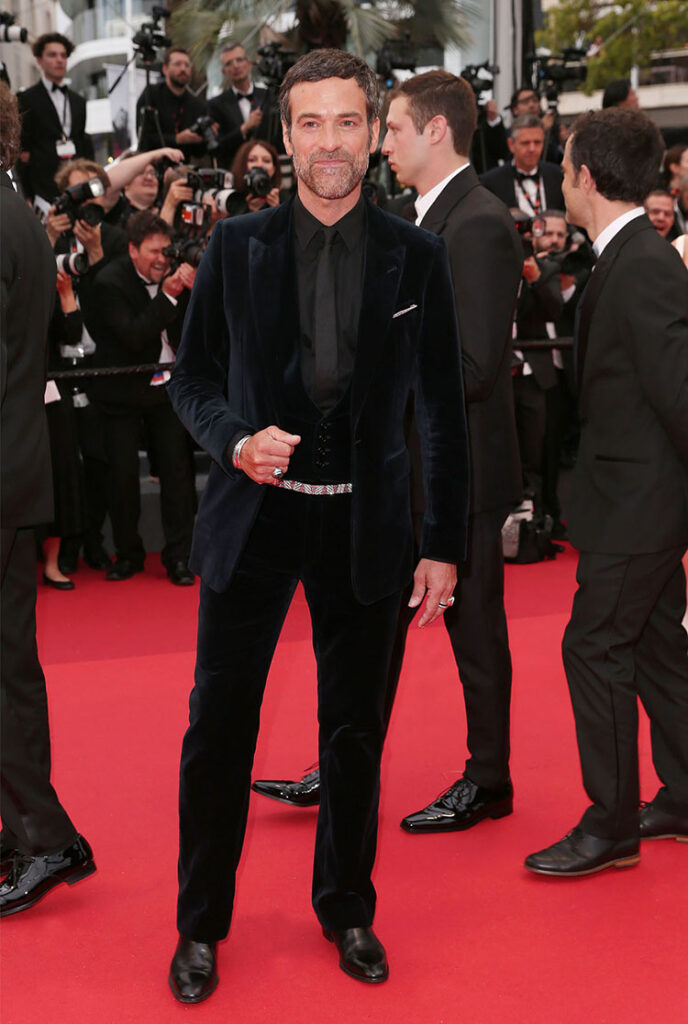 Romain Duris attends the "Monster" cannes premiere