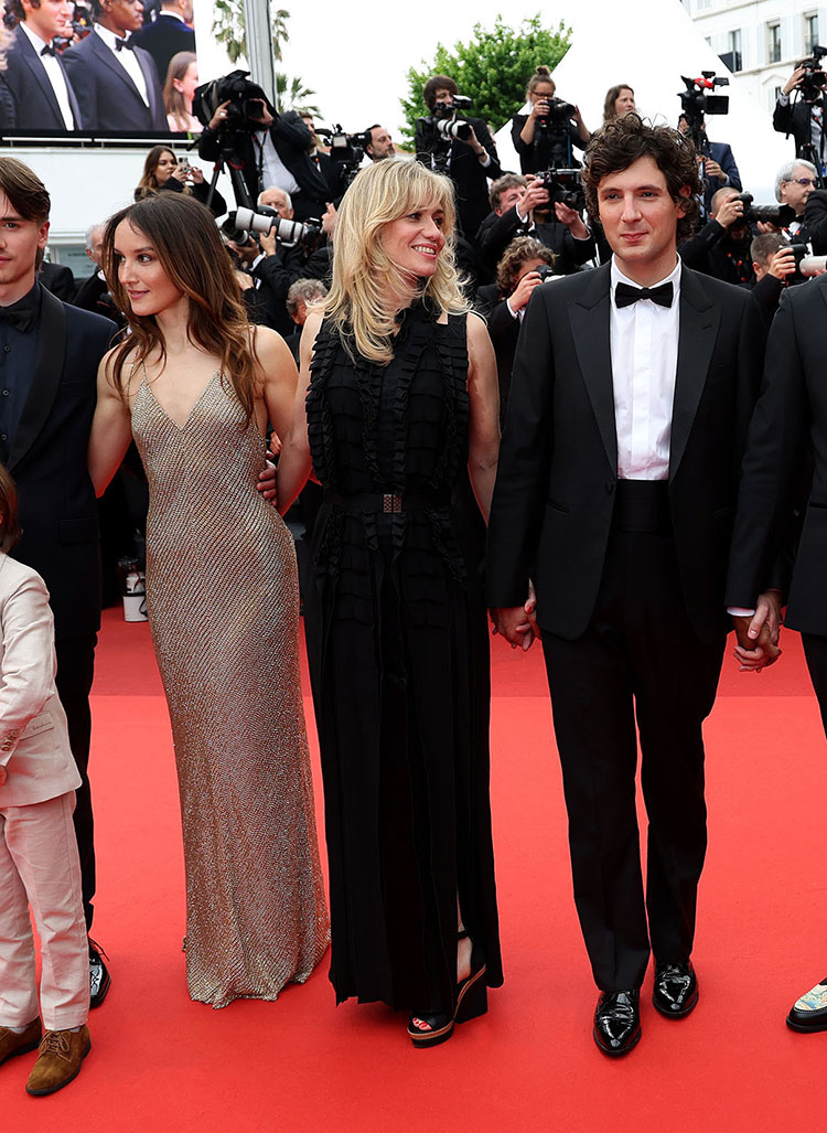Anaïs Demoustier & Vincent Lacoste Wore Celine To The 'Killers Of The Flower' Moon Cannes Film Festival Premiere