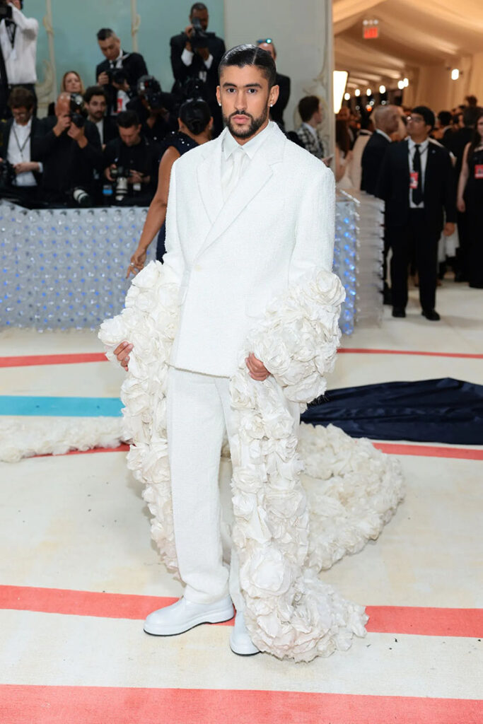 Bad Bunny Wore Jacquemus To The 2023 Met Gala - Fashnfly