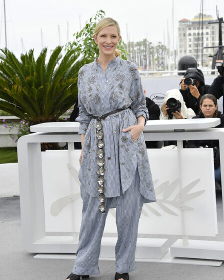 Cate Blanchett Wore Louis Vuitton To 'The New Boy' Cannes Film Festival Photocall
