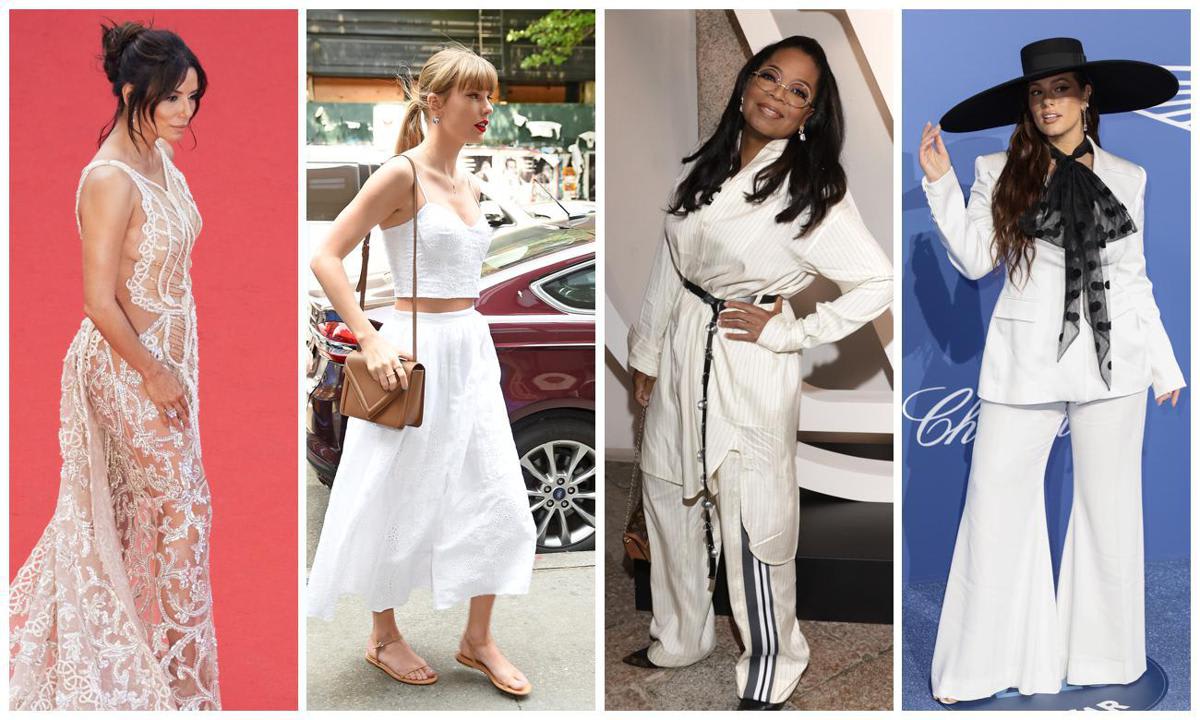 Celebrities wearing white around Memorial Day