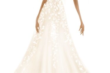 Biles’ wedding dress design
