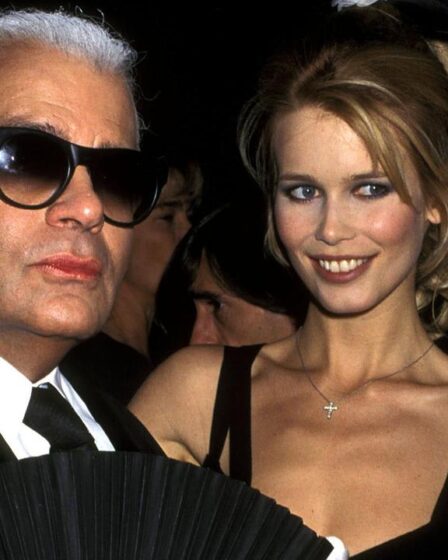 Claudia Schiffer pays tribute to Karl Lagerfeld ahead of Met Gala