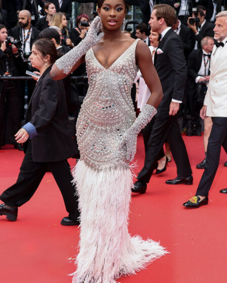 Coco Jones Wore Naeem Khan To 'The Monsters' Cannes Film Festival Premiere