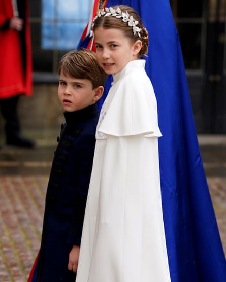 Princess Charlotte and Prince Louis.