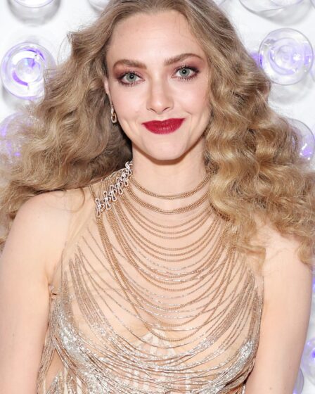 NEW YORK NEW YORK  MAY 01 Amanda Seyfried attends The 2023 Met Gala Celebrating Karl Lagerfeld A Line Of Beauty at The...