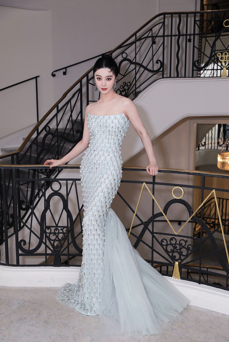 Fan Bing Bing Wore Rony Abou Hamdan Couture To The Cannes Film Festival Closing Ceremony Dinner